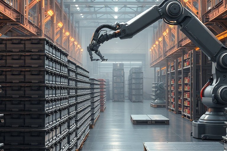 智能自動化碼垛機械臂技術(shù)