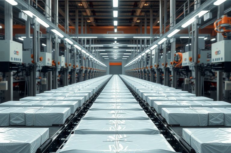 高空貨架立體倉庫碼垛機器人