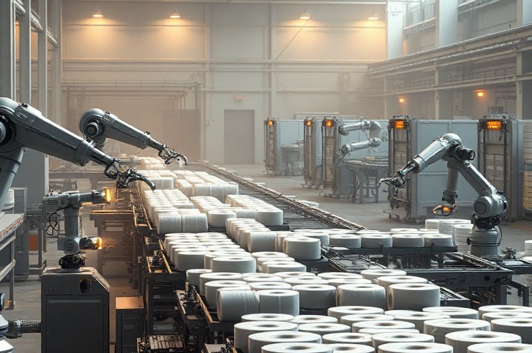 蘇州智能工廠：半自動貼標(biāo)機(jī)提升生產(chǎn)效率，降低成本